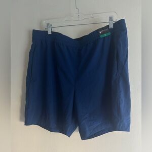 NWT Spyder Men's Active Shorts 7" Blue Size  XL